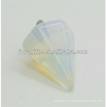 6 Cono Lateral Forma Opal Colgante colgante de piedras preciosas